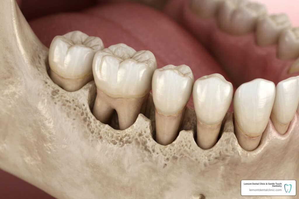 teeth bone loss